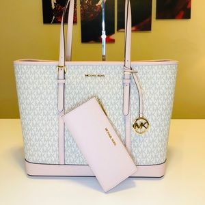 🌴Last #1 Michael Kors Jet Set Travel Tote SET🌴